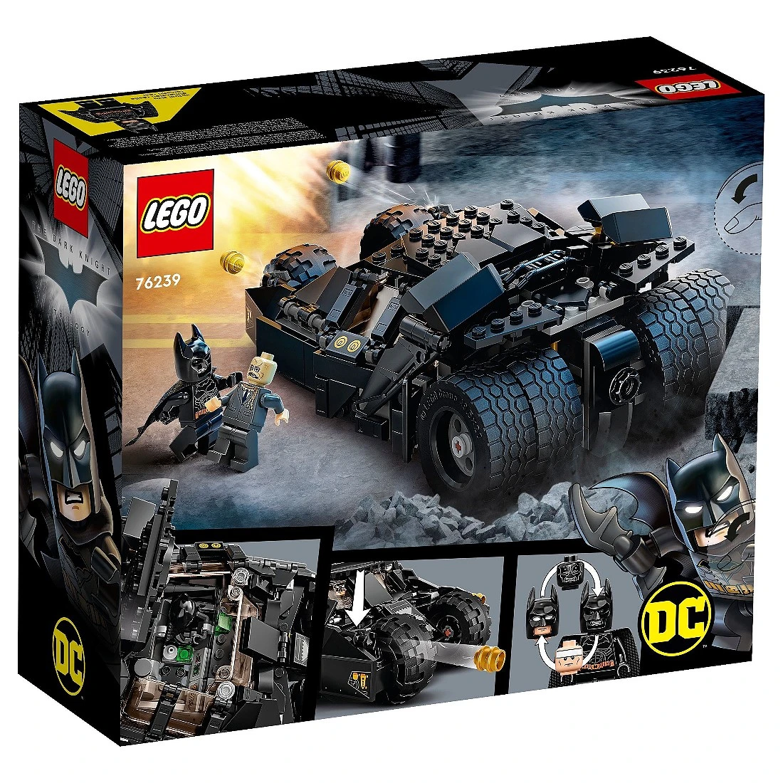 Lego 樂高 DC 蝙蝠俠 76239 蝙蝠車 稻草人對決