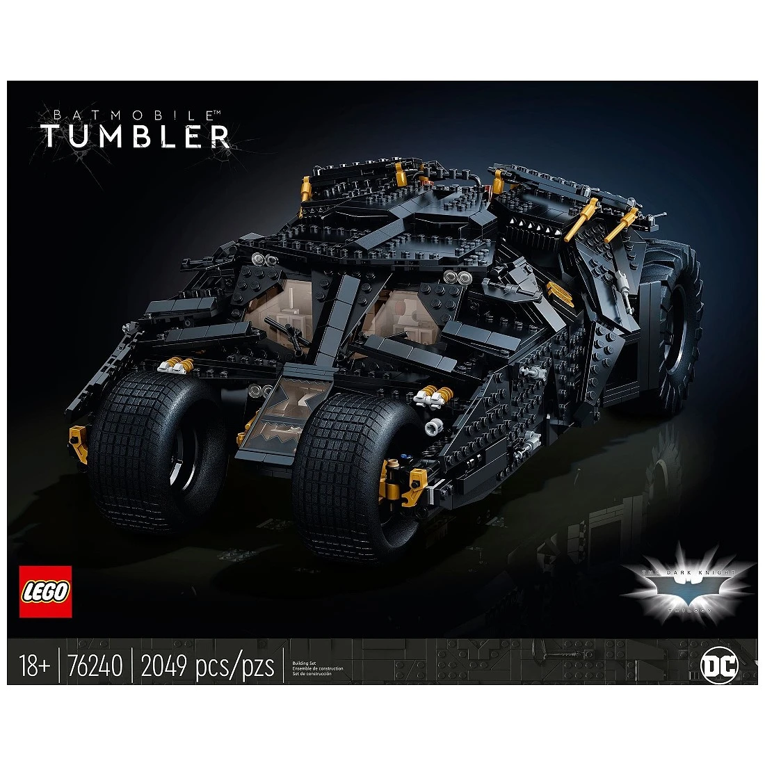 Lego 樂高 DC 蝙蝠俠 76240 蝙蝠車