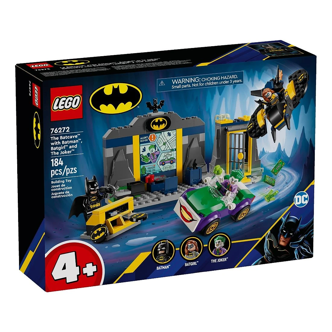Lego 樂高 DC 蝙蝠俠 76272 蝙蝠洞 蝙蝠俠與蝙蝠女 小丑