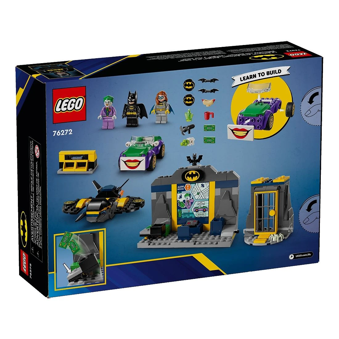 Lego 樂高 DC 蝙蝠俠 76272 蝙蝠洞 蝙蝠俠與蝙蝠女 小丑