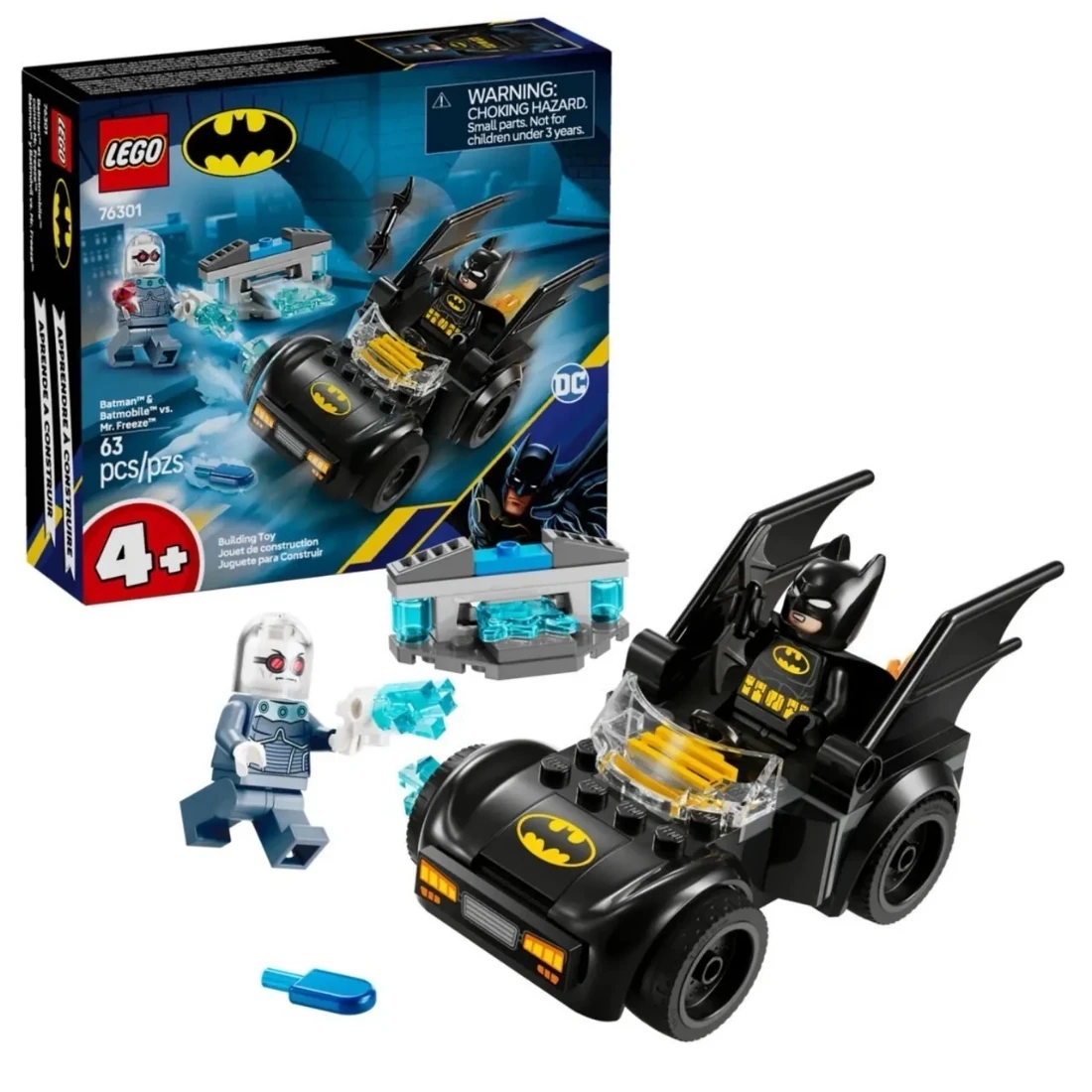 Lego 樂高 DC 蝙蝠俠 76301 蝙蝠俠與蝙蝠車 大戰急凍人