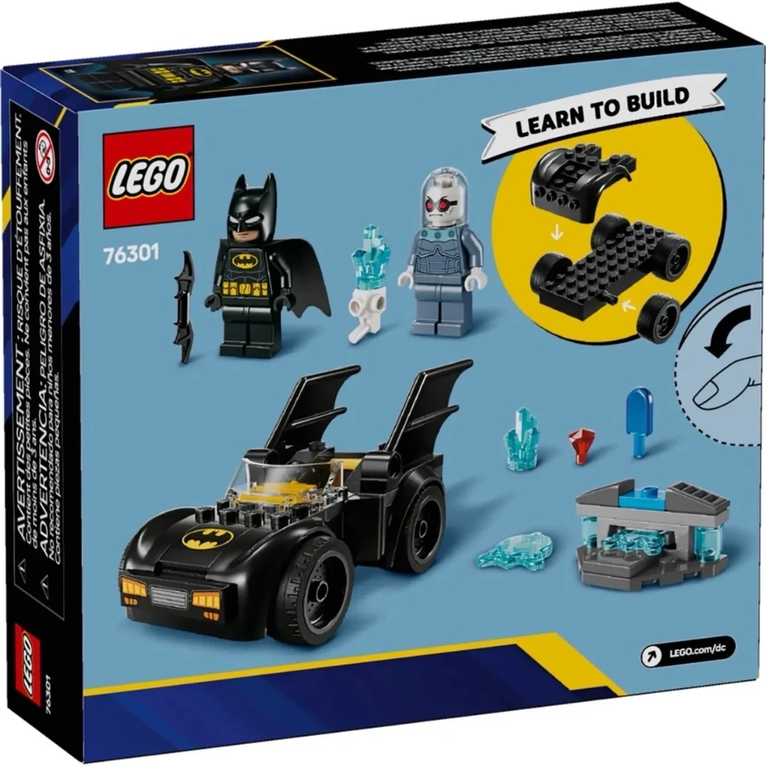 Lego 樂高 DC 蝙蝠俠 76301 蝙蝠俠與蝙蝠車 大戰急凍人