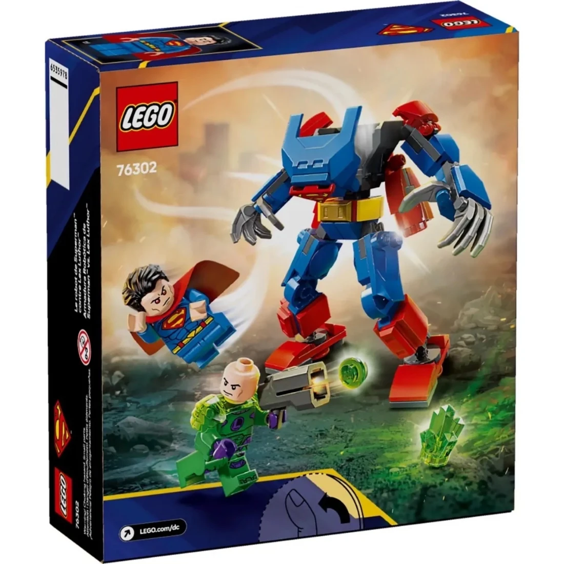 Lego 樂高 DC 蝙蝠俠 76302 超人機甲 大戰雷克斯路瑟