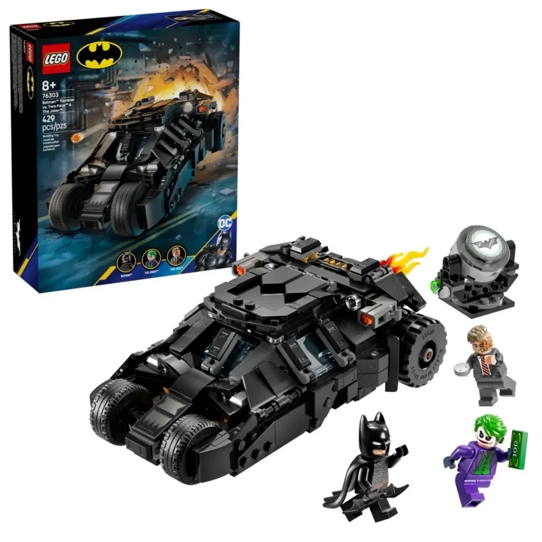 Lego 樂高 DC 蝙蝠俠 76303 裝甲車大戰雙面人和小丑