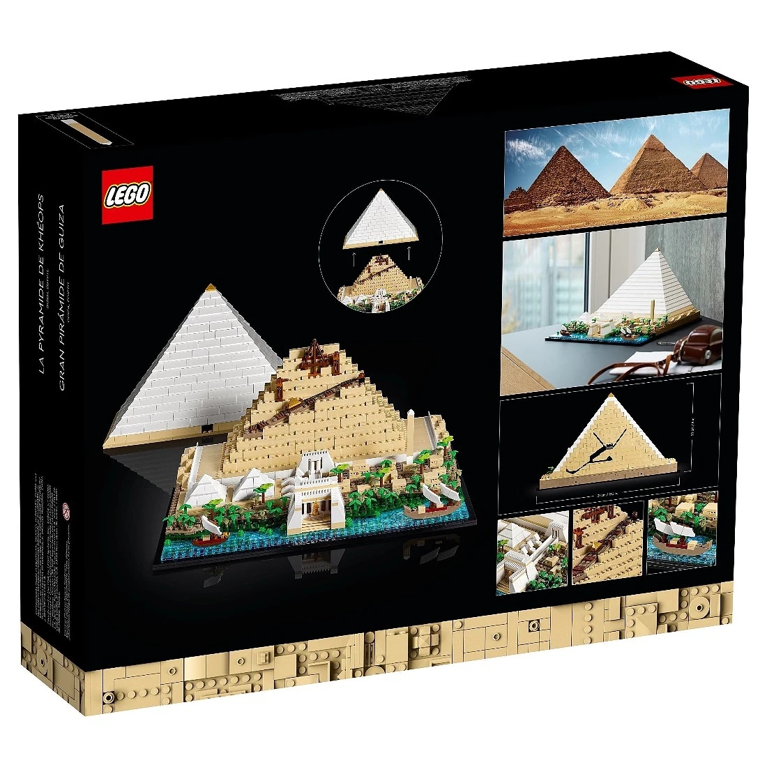 Lego 樂高 ArchiTecture 21058 埃及吉薩大金字塔