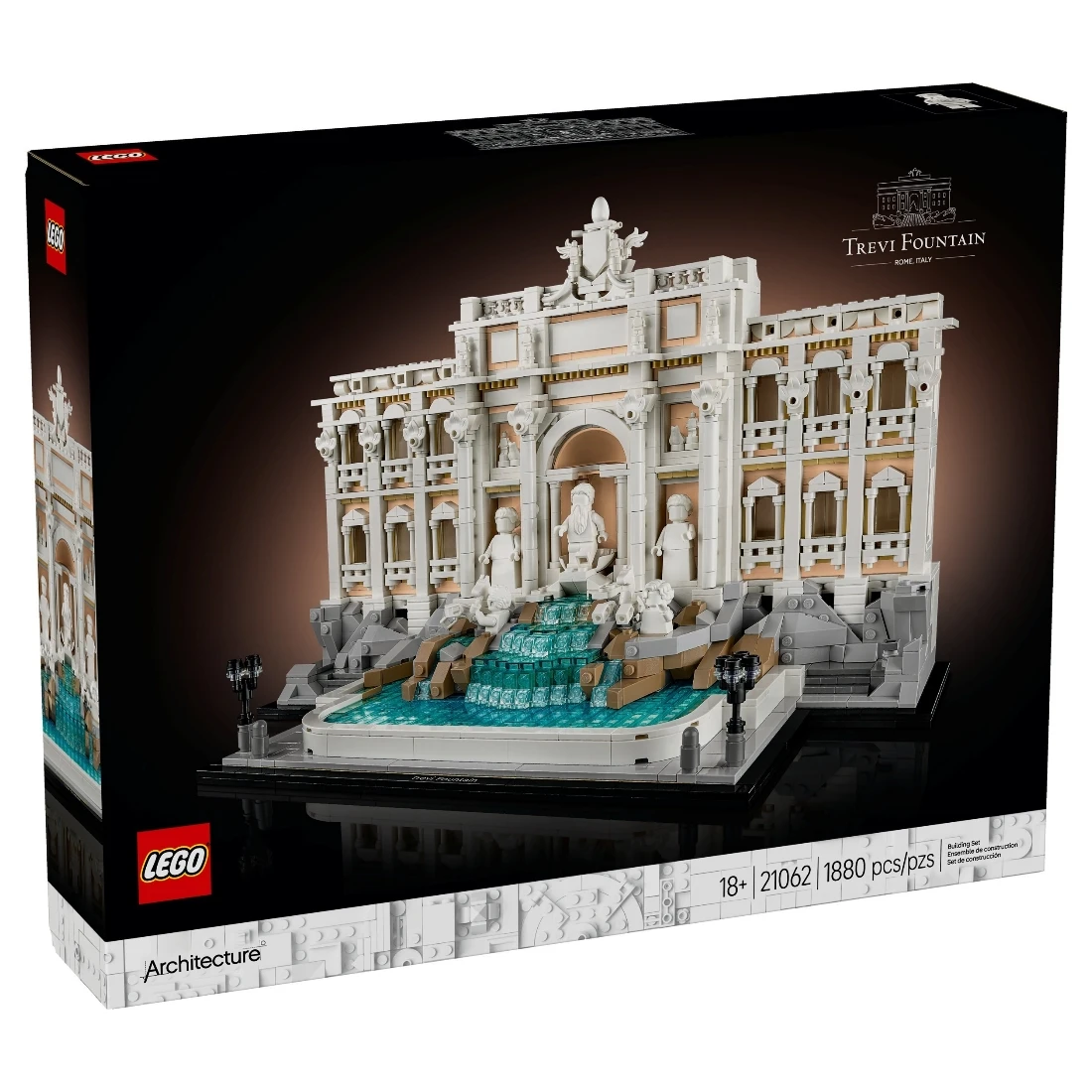 Lego 樂高 ArchiTecture 21062 特雷維噴泉