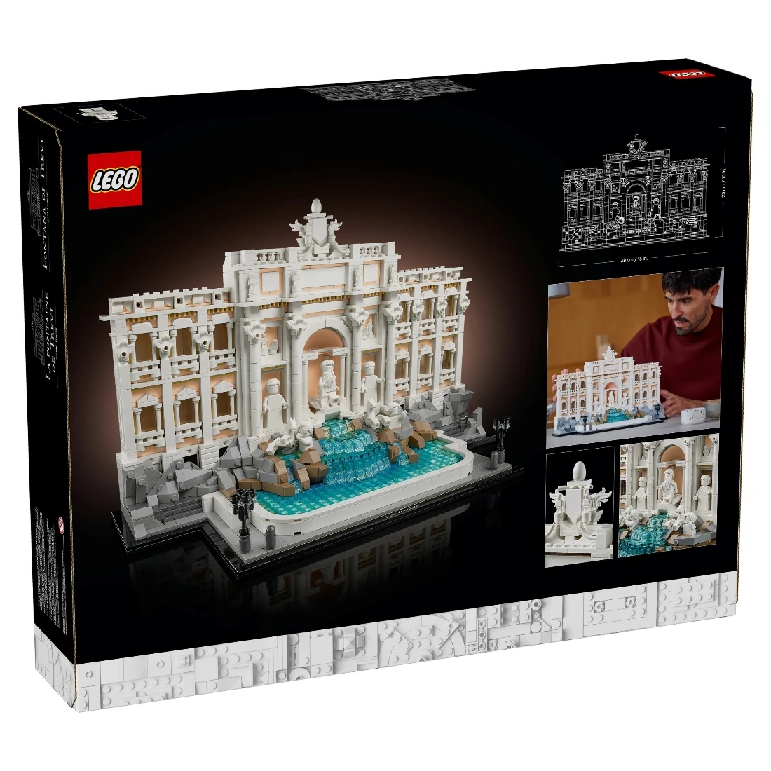 Lego 樂高 ArchiTecture 21062 特雷維噴泉