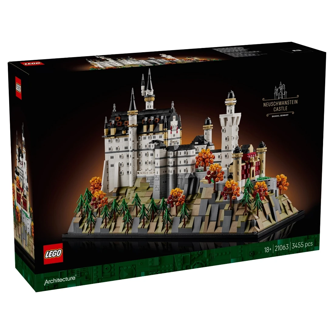 Lego 樂高 ArchiTecture 21063 新天鵝堡
