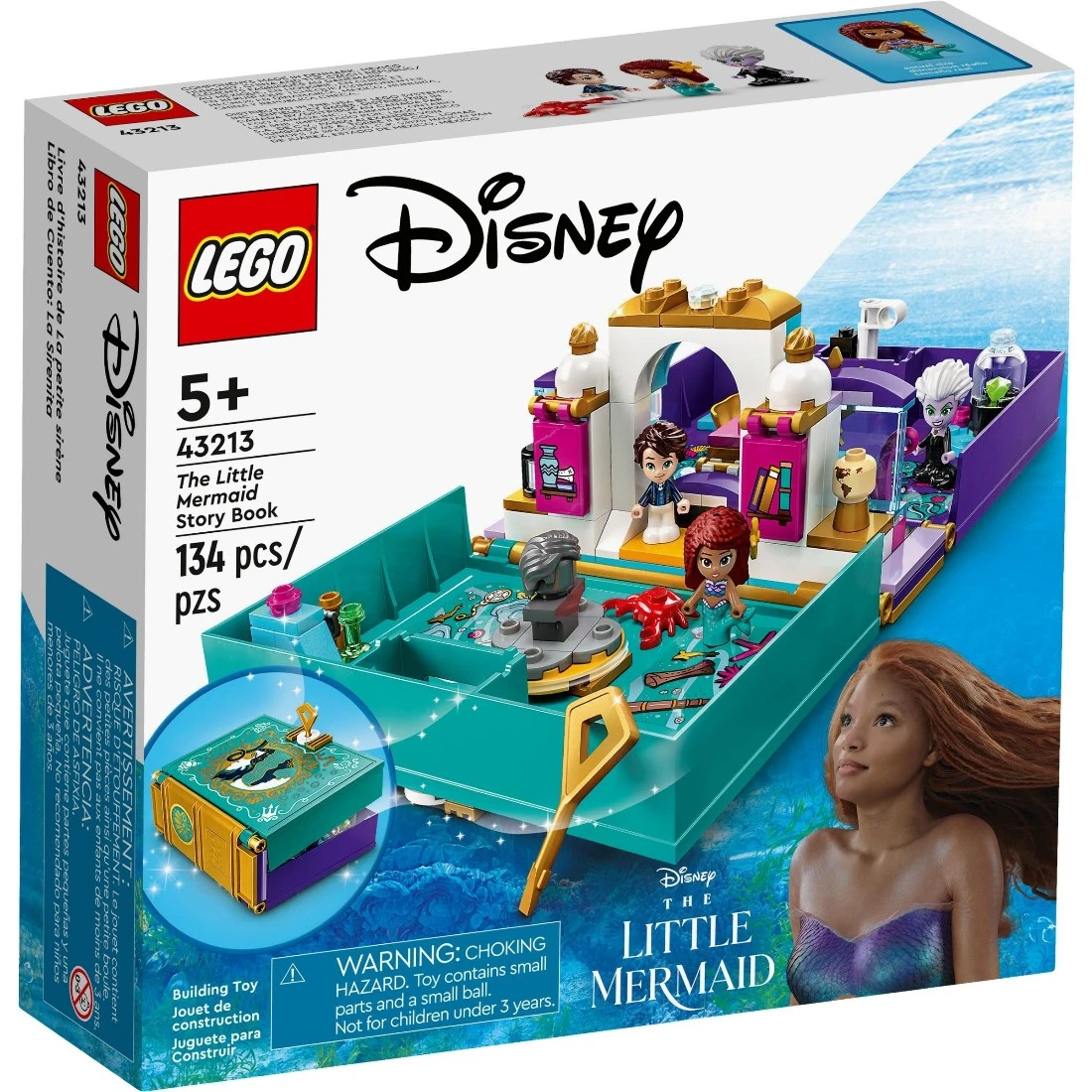 Lego 樂高 Disney 迪士尼 43213 小美人魚故事書