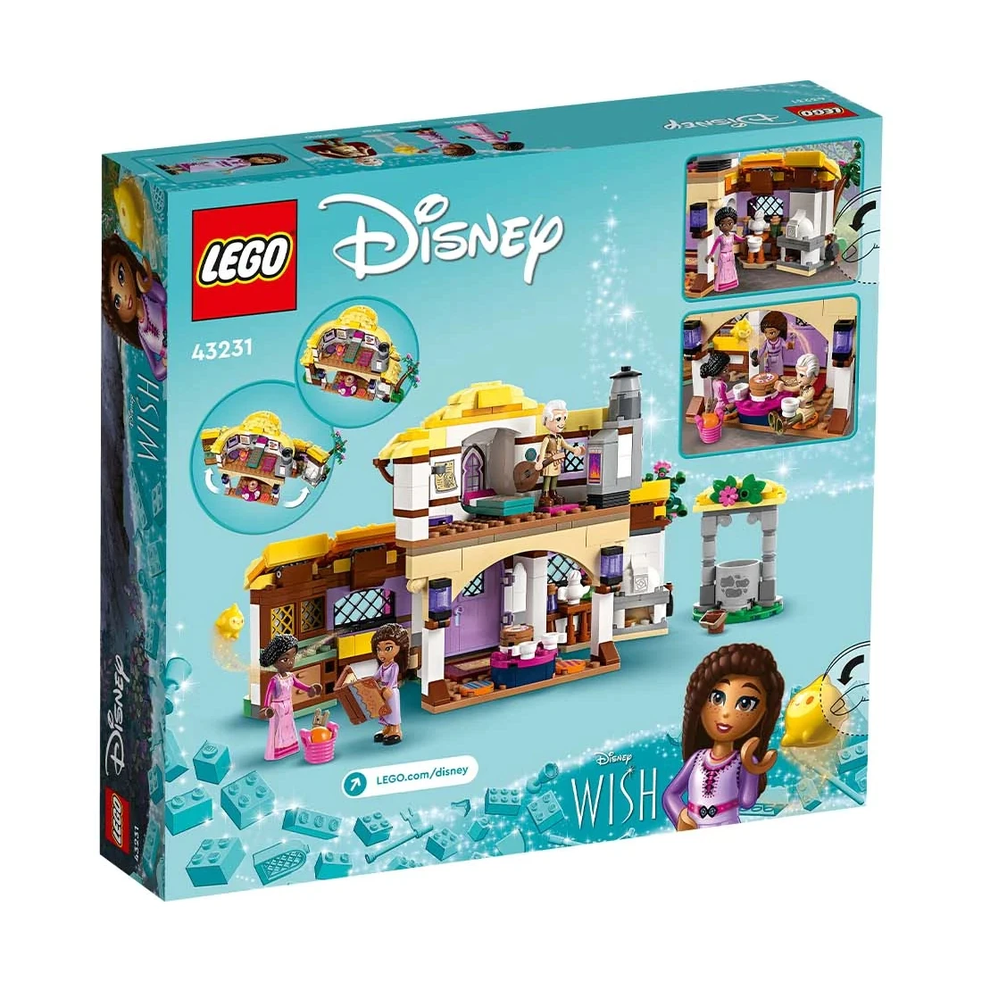 Lego 樂高 Disney 迪士尼 43231 阿莎的小屋