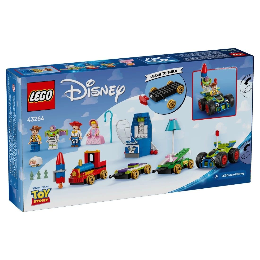 Lego 樂高 Disney 迪士尼 43264 玩具總動員慶典列車和遙控糾察隊