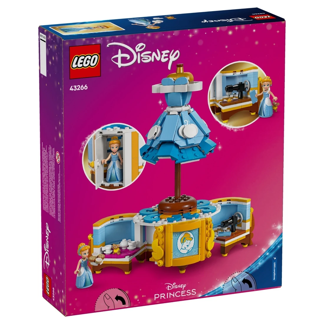 Lego 樂高 Disney 迪士尼 43266 灰姑娘的裙子