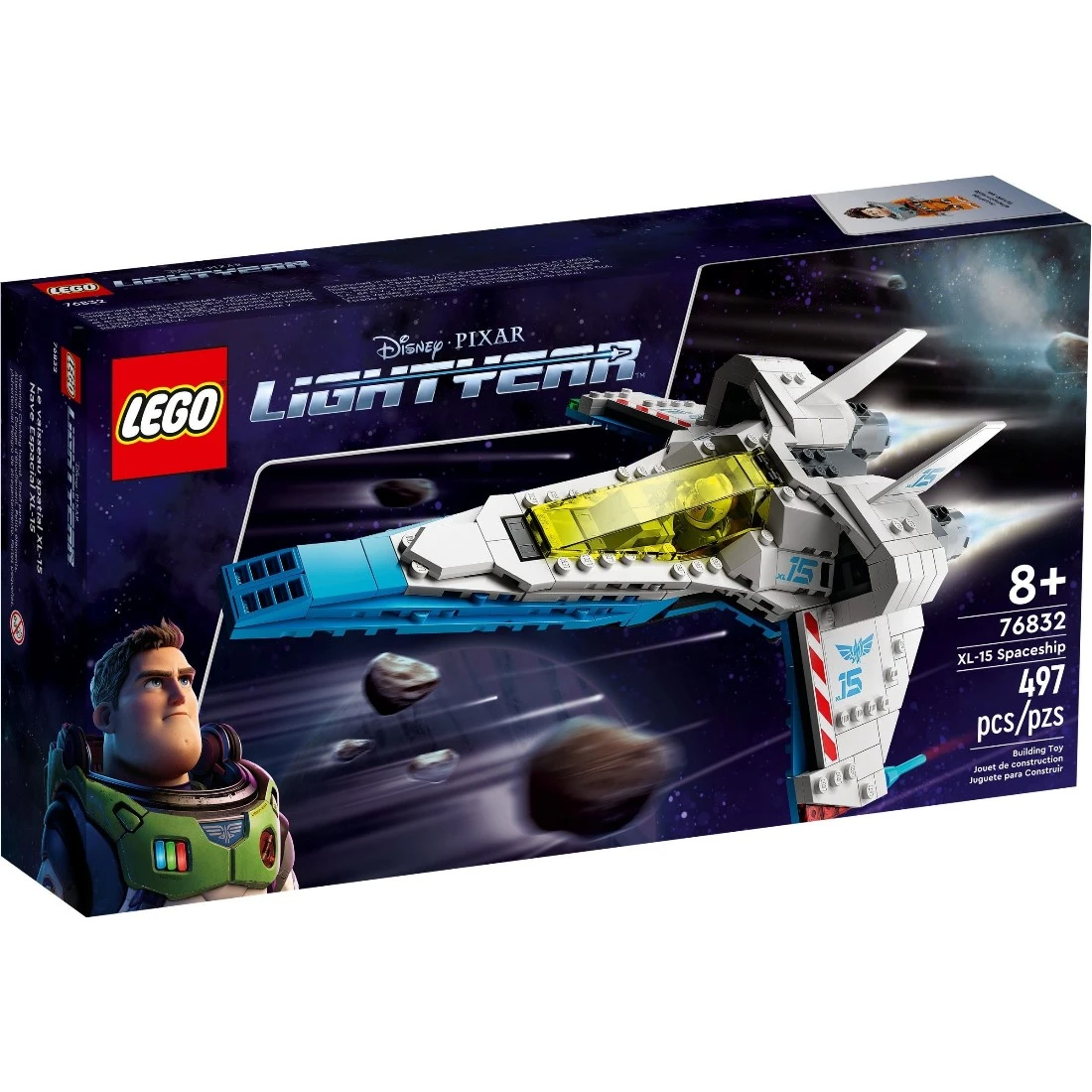 Lego 樂高 Disney 迪士尼 76832 巴斯光年 XL-15太空船