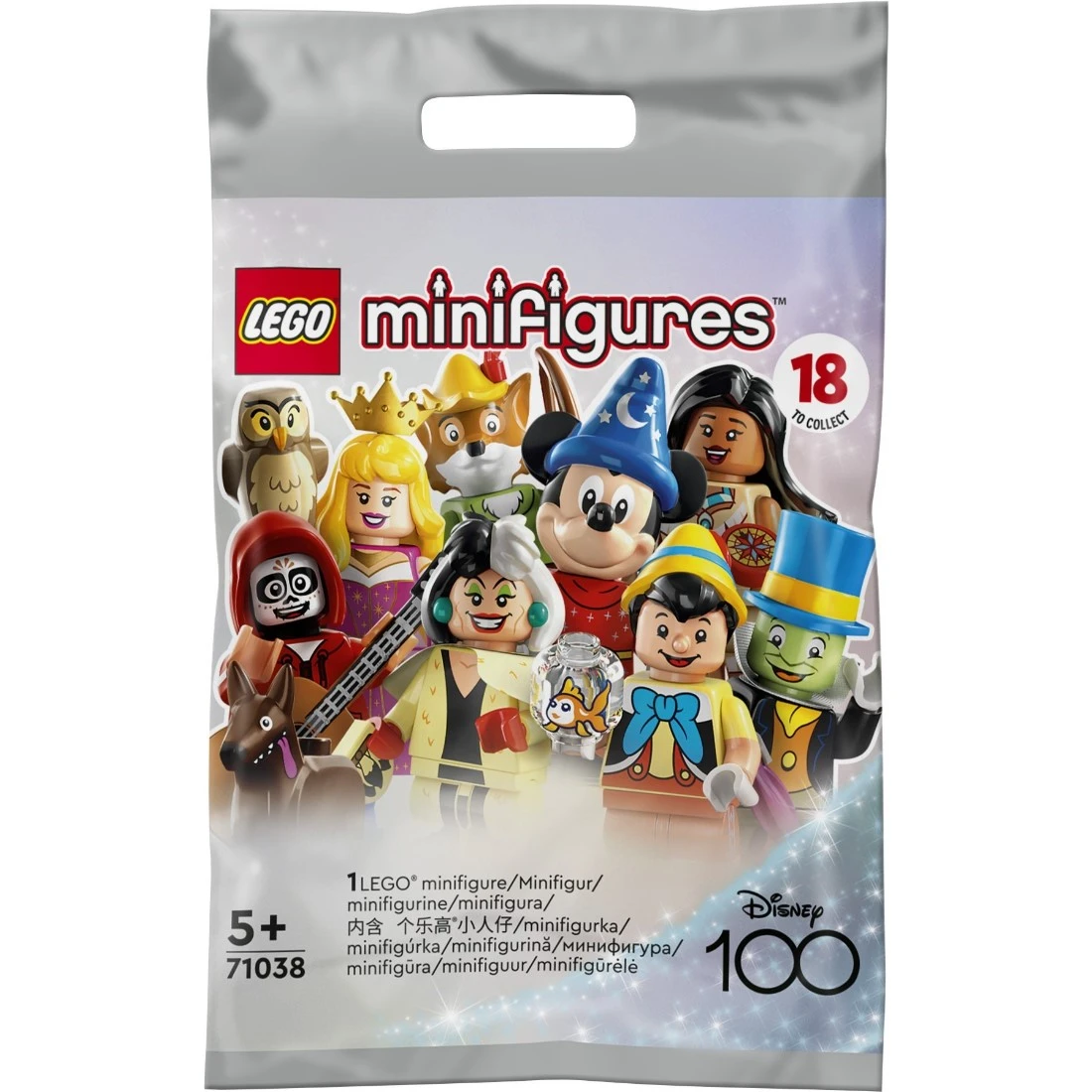 Lego 樂高 Disney 迪士尼 71038  Minifigures 100 週年紀念 樂高人偶公仔驚喜包 單包