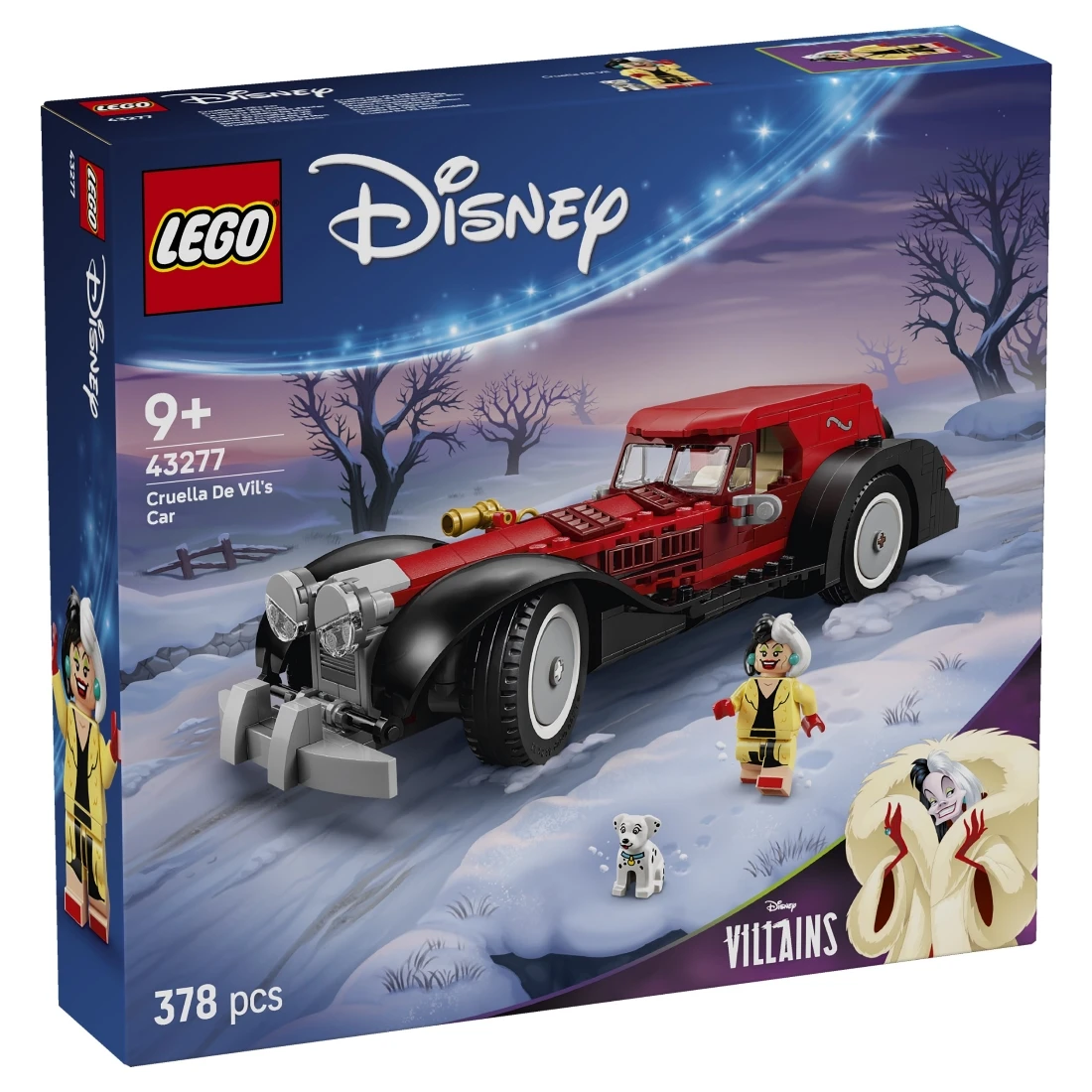 Lego 樂高 Disney 迪士尼 43277 101忠狗 庫伊拉的汽車