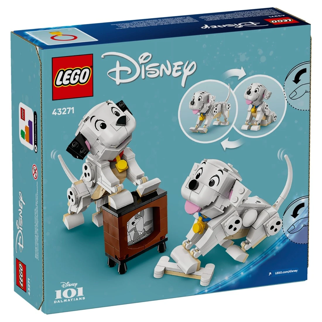 Lego 樂高 Disney 迪士尼 43271 101忠狗 小狗小福和小豆丁