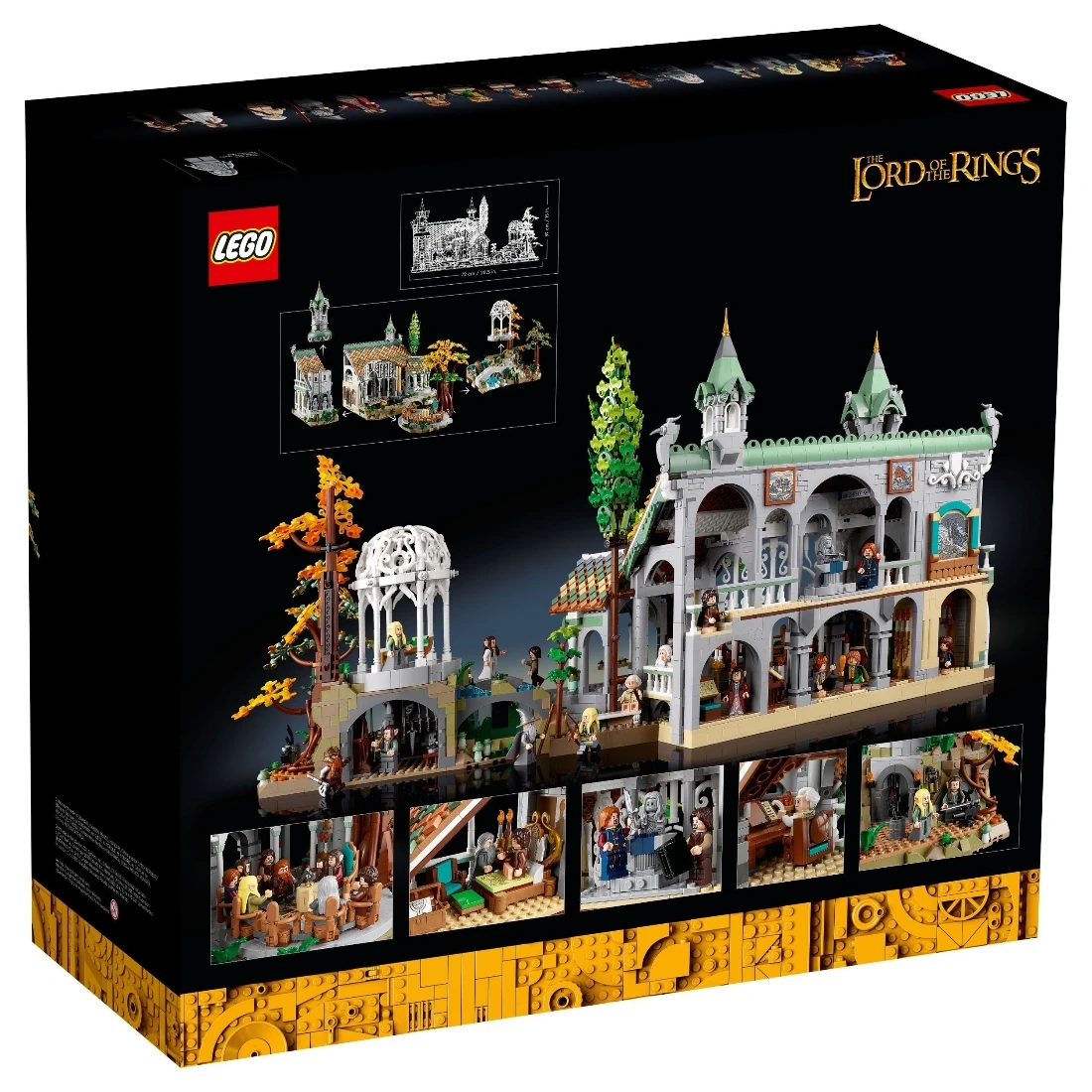 Lego 樂高 ICONS 10316 魔戒 瑞文戴爾 精靈庇護所