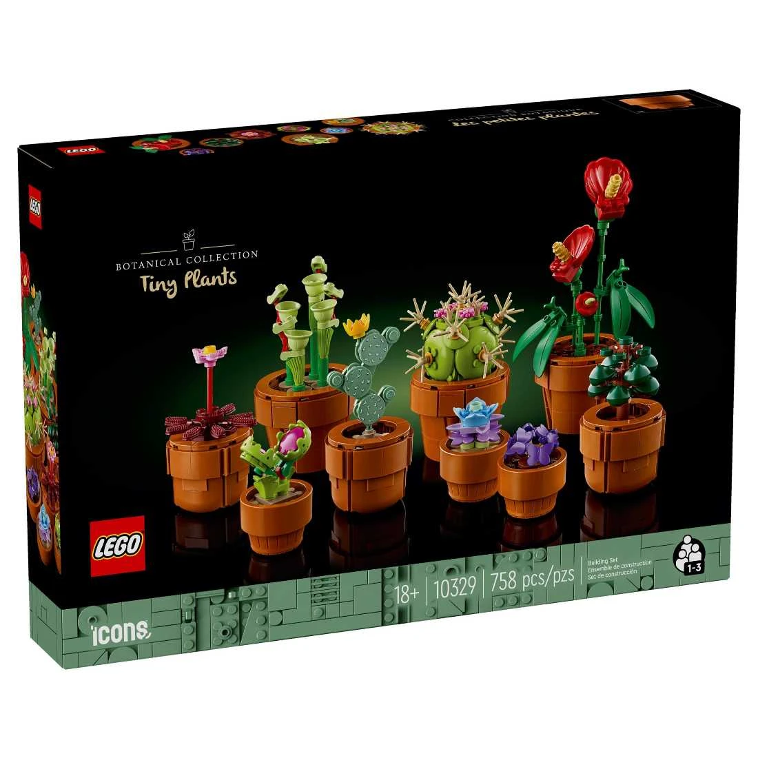 Lego 樂高 ICONS 10329 迷你盆栽