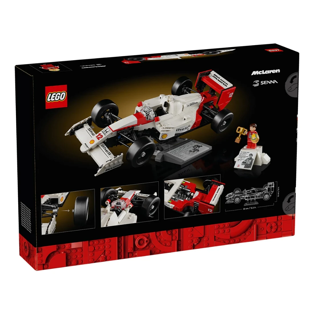 Lego 樂高 ICONS 10330 Mclaren MP4/4與艾爾頓洗拿