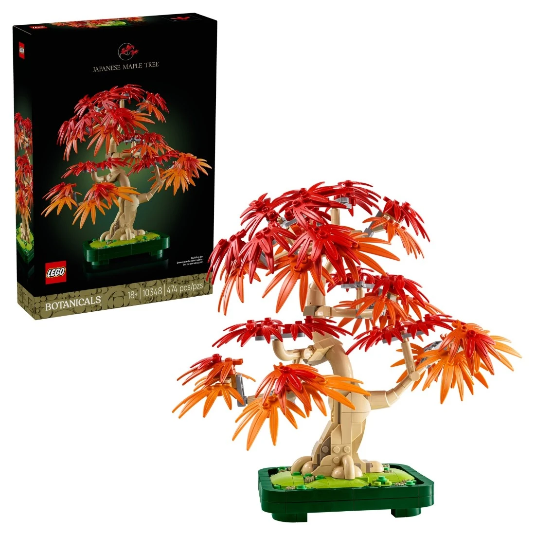 Lego 樂高 Botanicals 10348 日本紅楓盆景