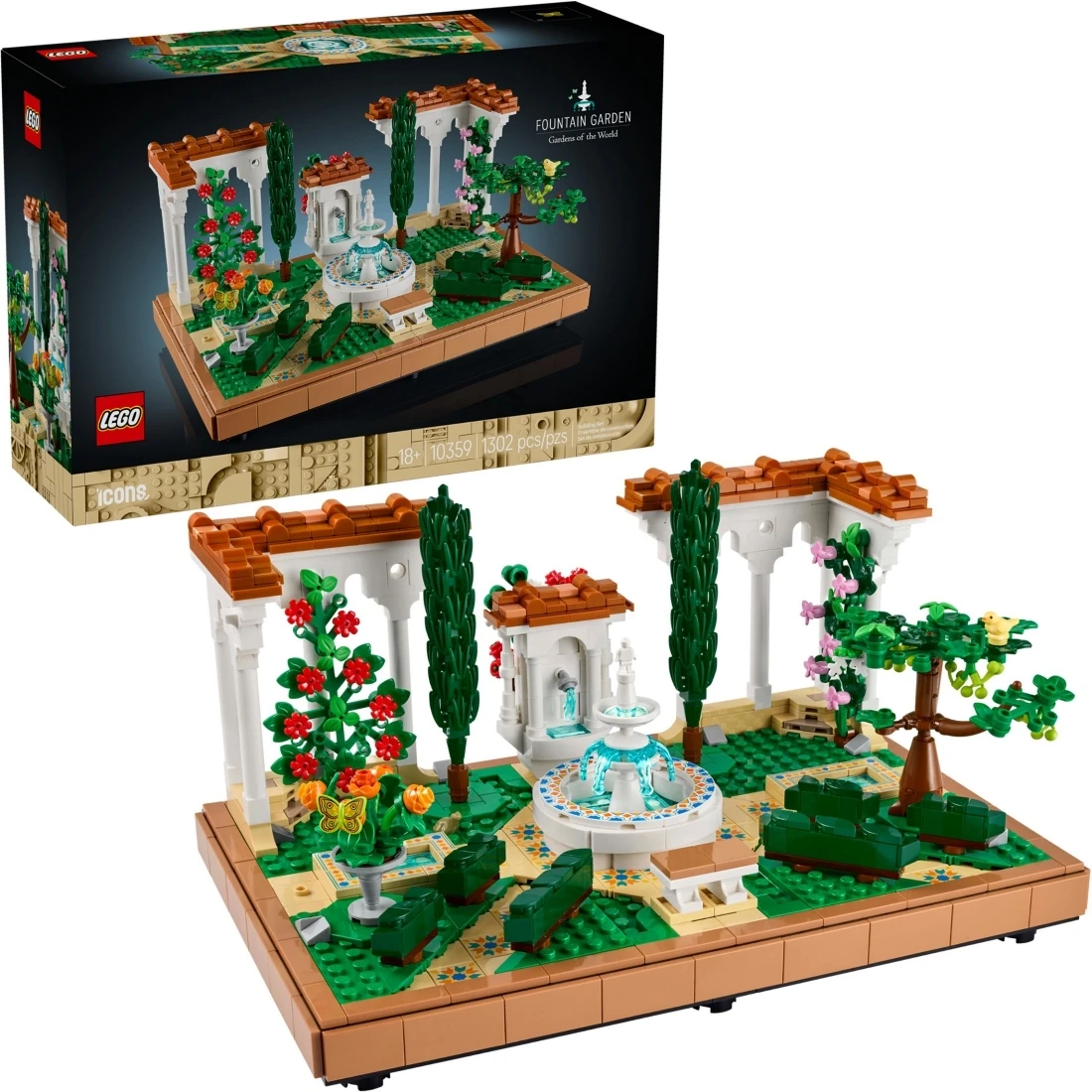 Lego 樂高 ICONS 10359 噴泉庭園