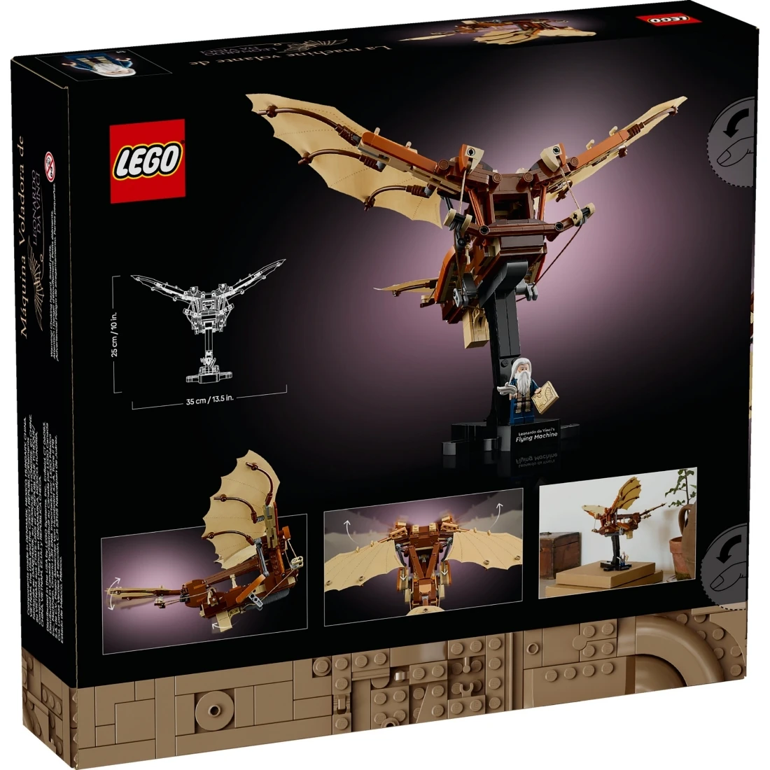 Lego 樂高 ICONS 10363 李奧納多達文西的飛行機器
