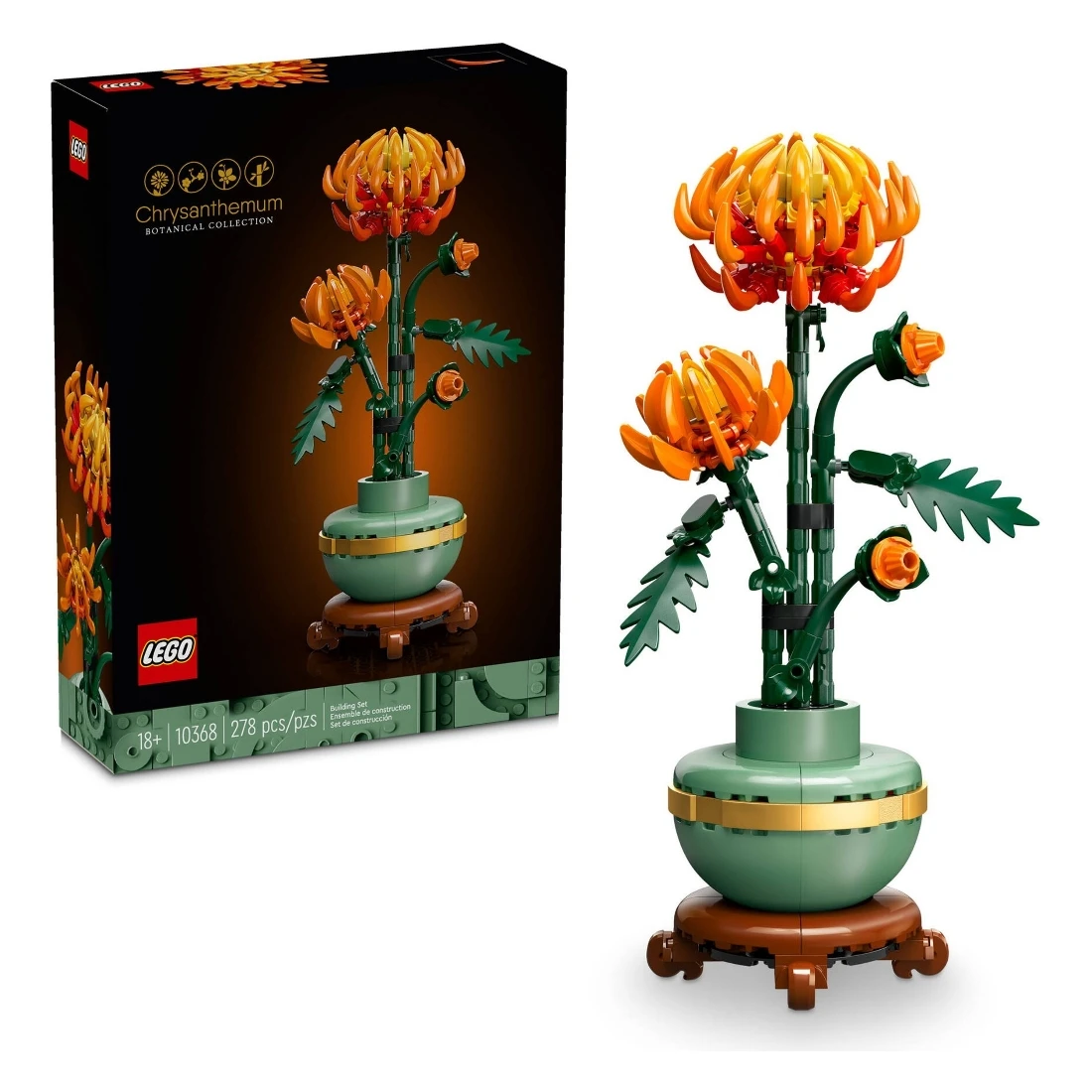 Lego 樂高 ICONS 10368 菊花