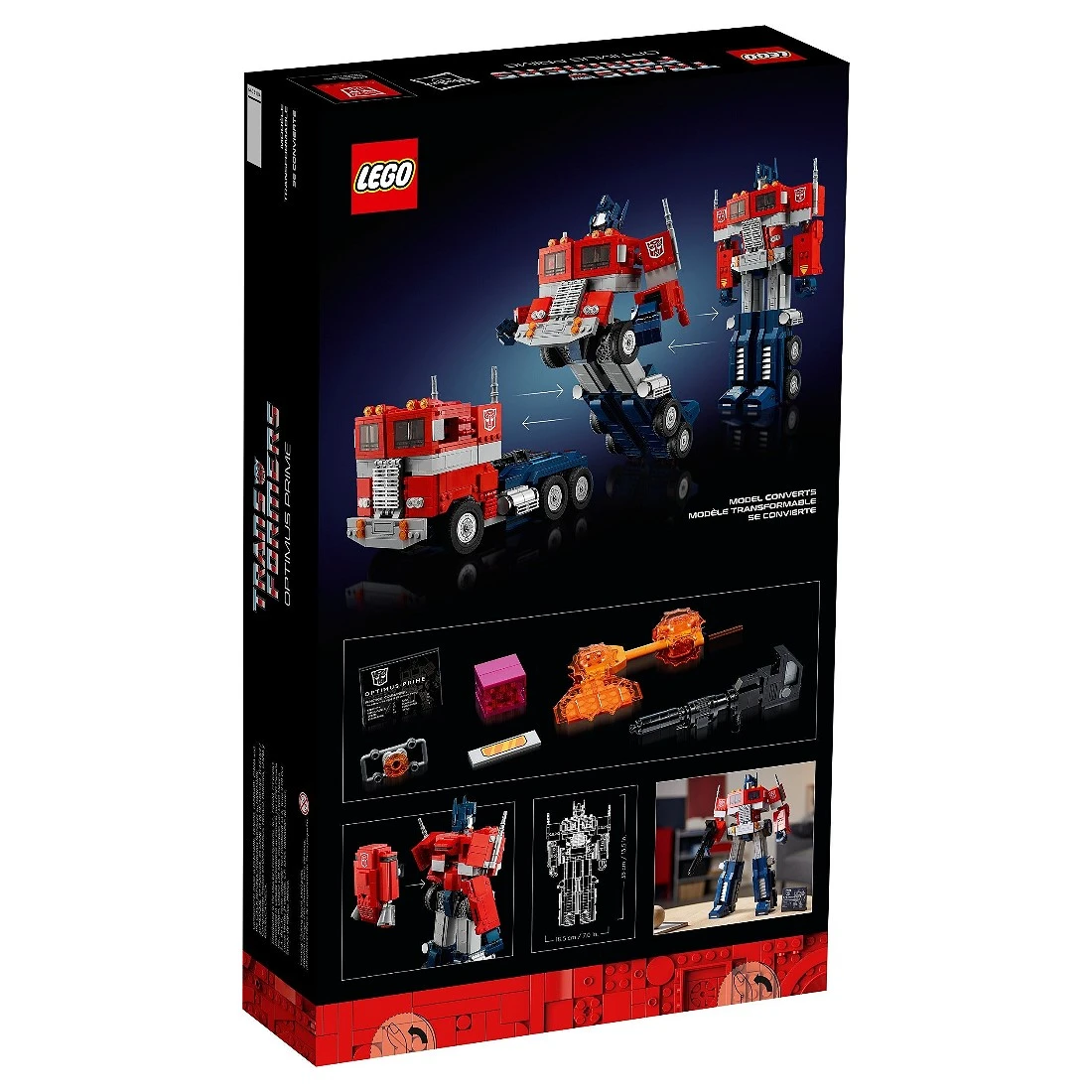 Lego 樂高 ICONS 10302 變形金剛 柯博文