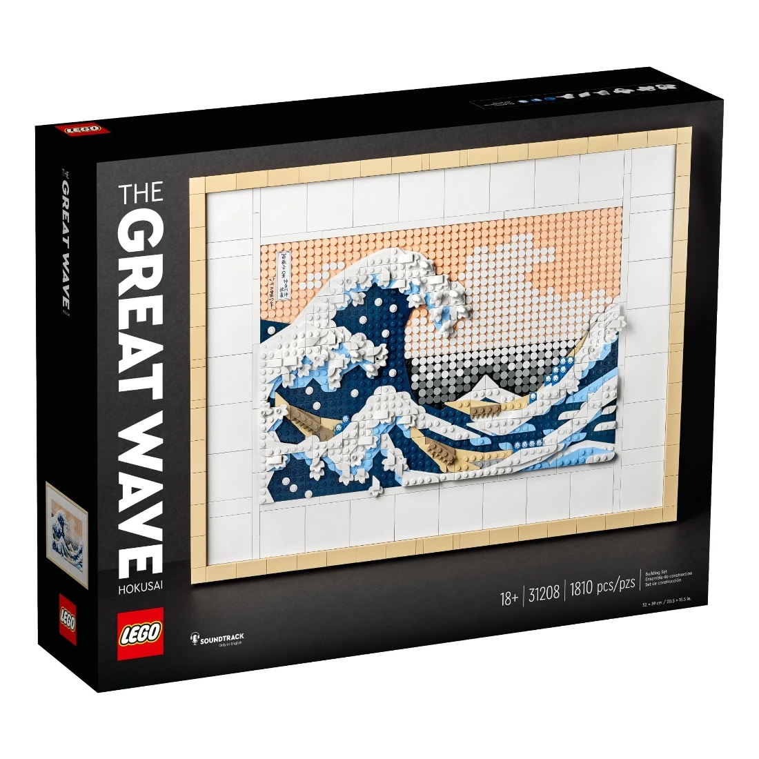 Lego 樂高 ART 31208 葛飾北齋 神奈川沖浪裏