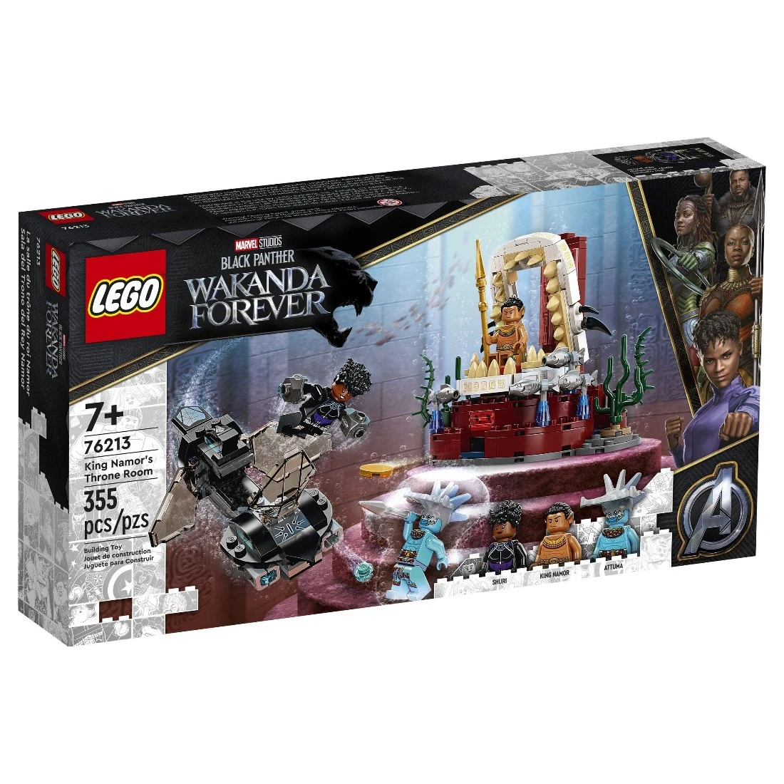 Lego 樂高 MARVEL 漫威 76213 納摩的王座