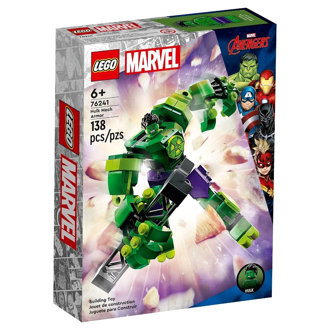 Lego 樂高 MARVEL 漫威 76241 浩克裝甲機器人