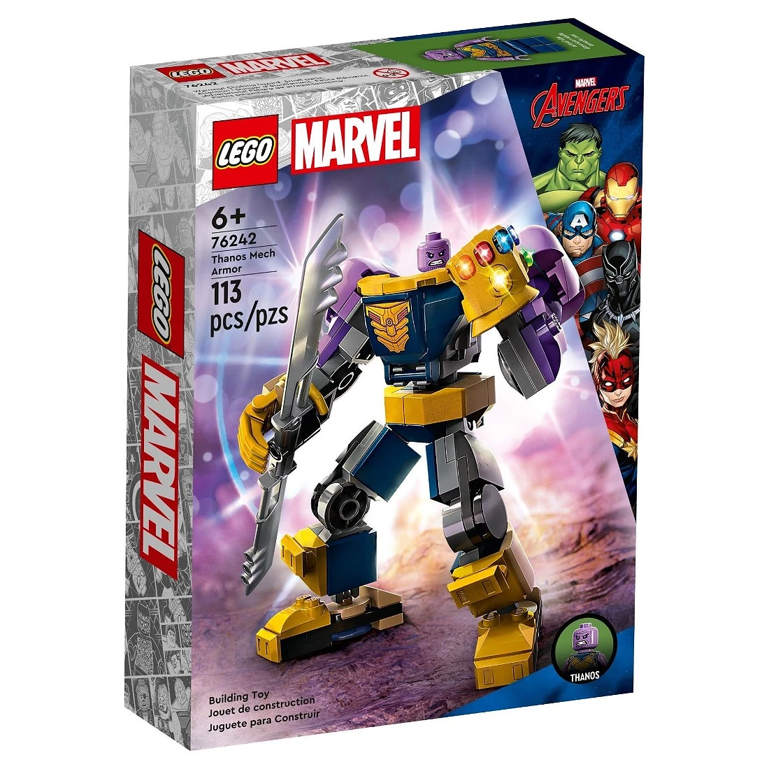 Lego 樂高 MARVEL 漫威 76242 薩諾斯裝甲機器人