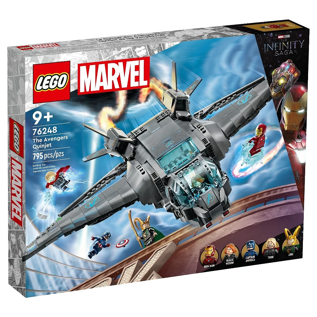 特價 Lego 樂高 MARVEL 漫威 76248 復仇者聯盟 昆式戰機