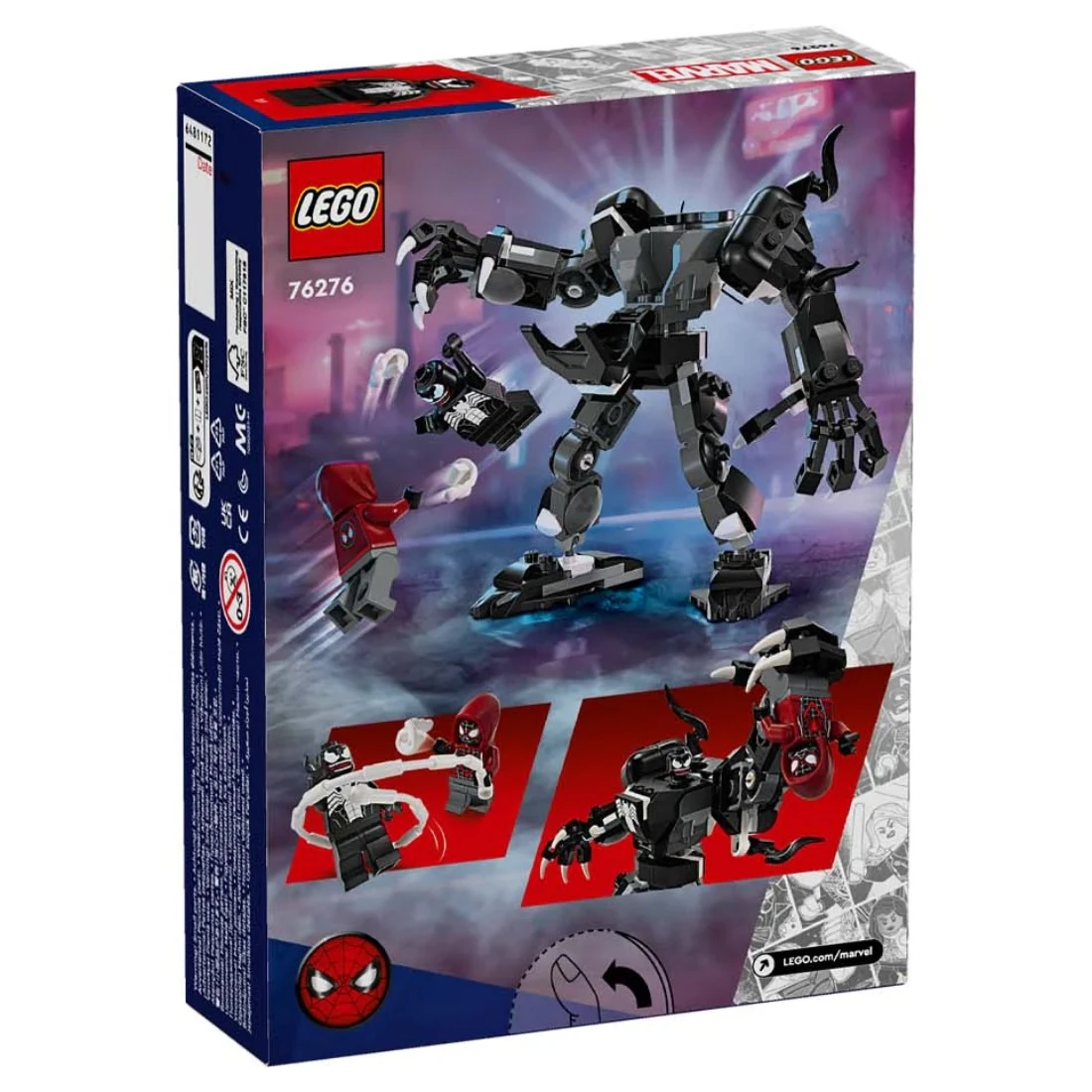 Lego 樂高 MARVEL 漫威 76276 猛毒機甲vs麥爾斯