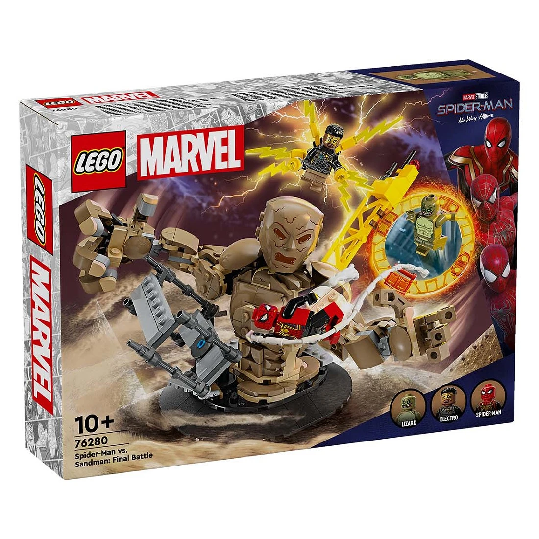 Lego 樂高 MARVEL 漫威 76280 蜘蛛人 vs.沙人 Final Battle