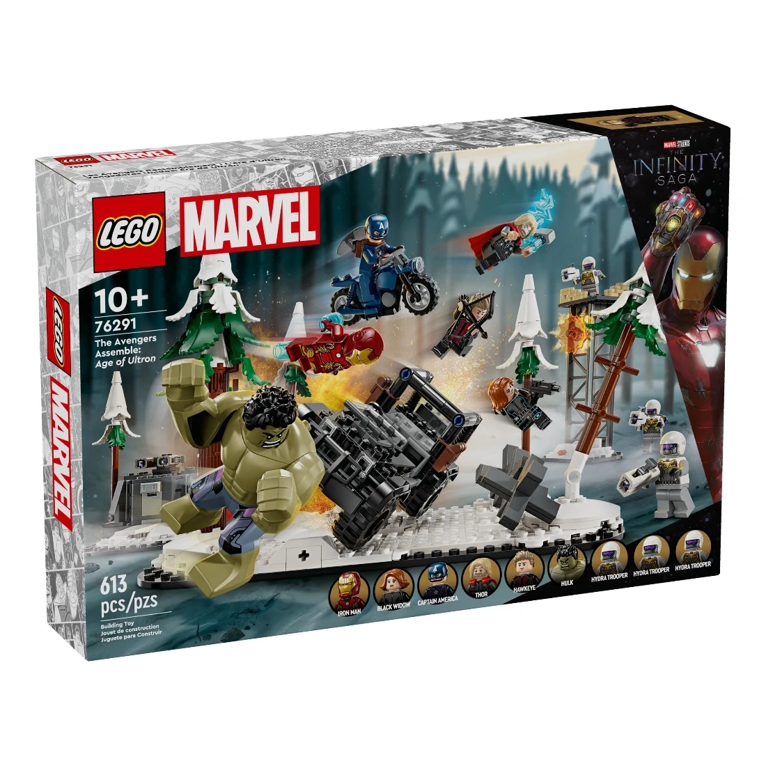 Lego 樂高 MARVEL 漫威 76291 復仇者聯盟 奧創紀元