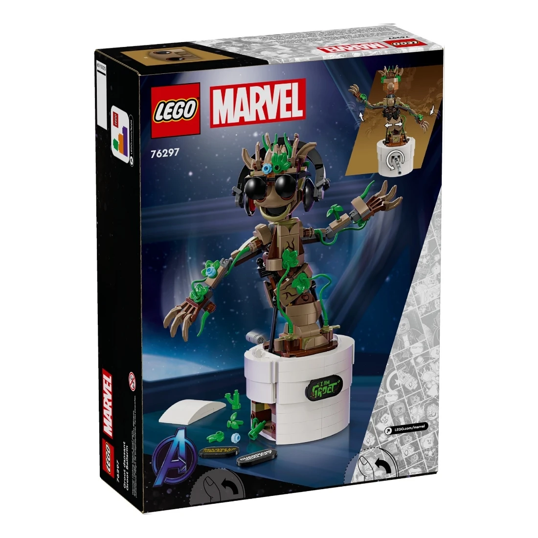 Lego 樂高 MARVEL 漫威 76297 翩翩起舞的格鲁特