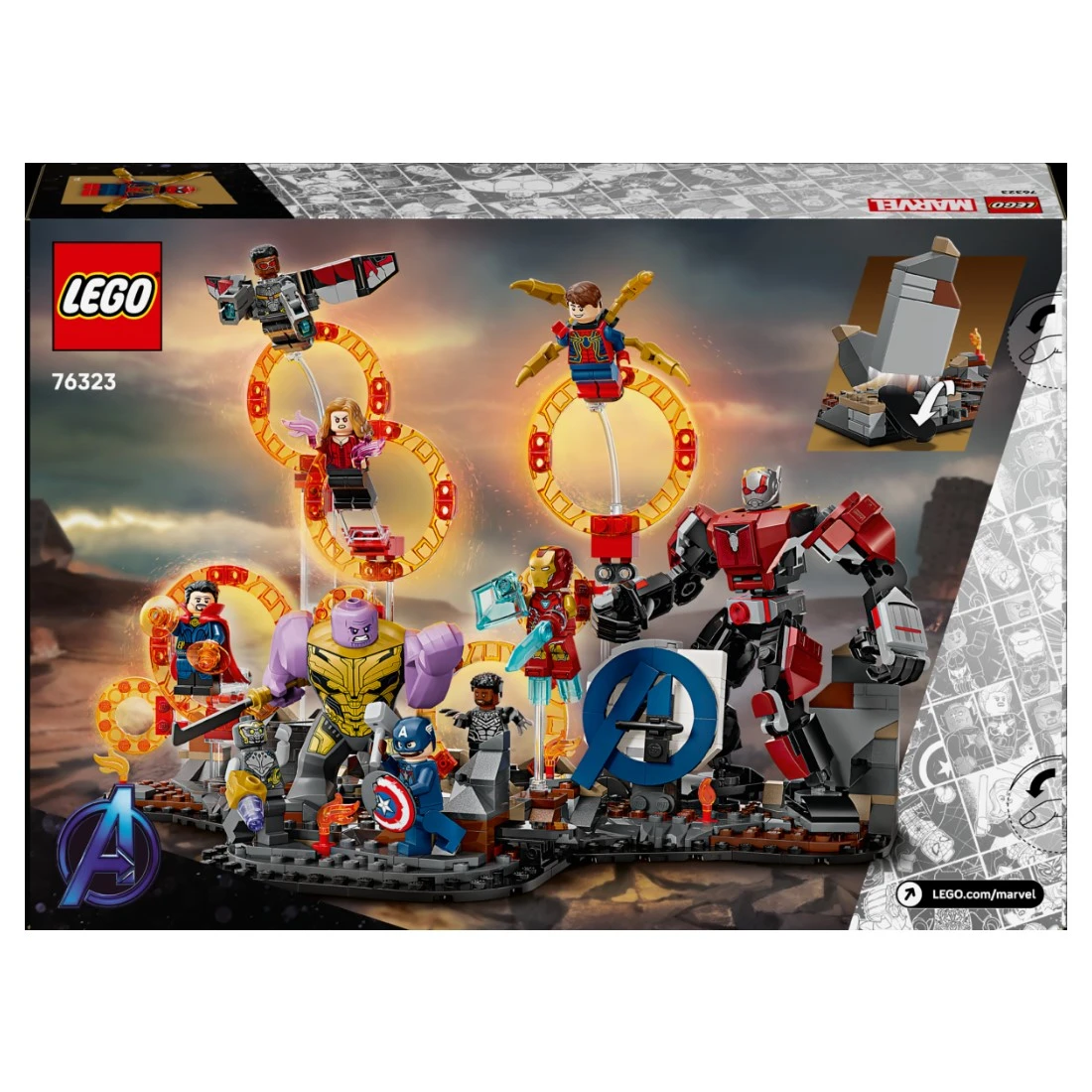 Lego 樂高 MARVEL 漫威 76323 復仇者聯盟：終局之戰 最終決戰