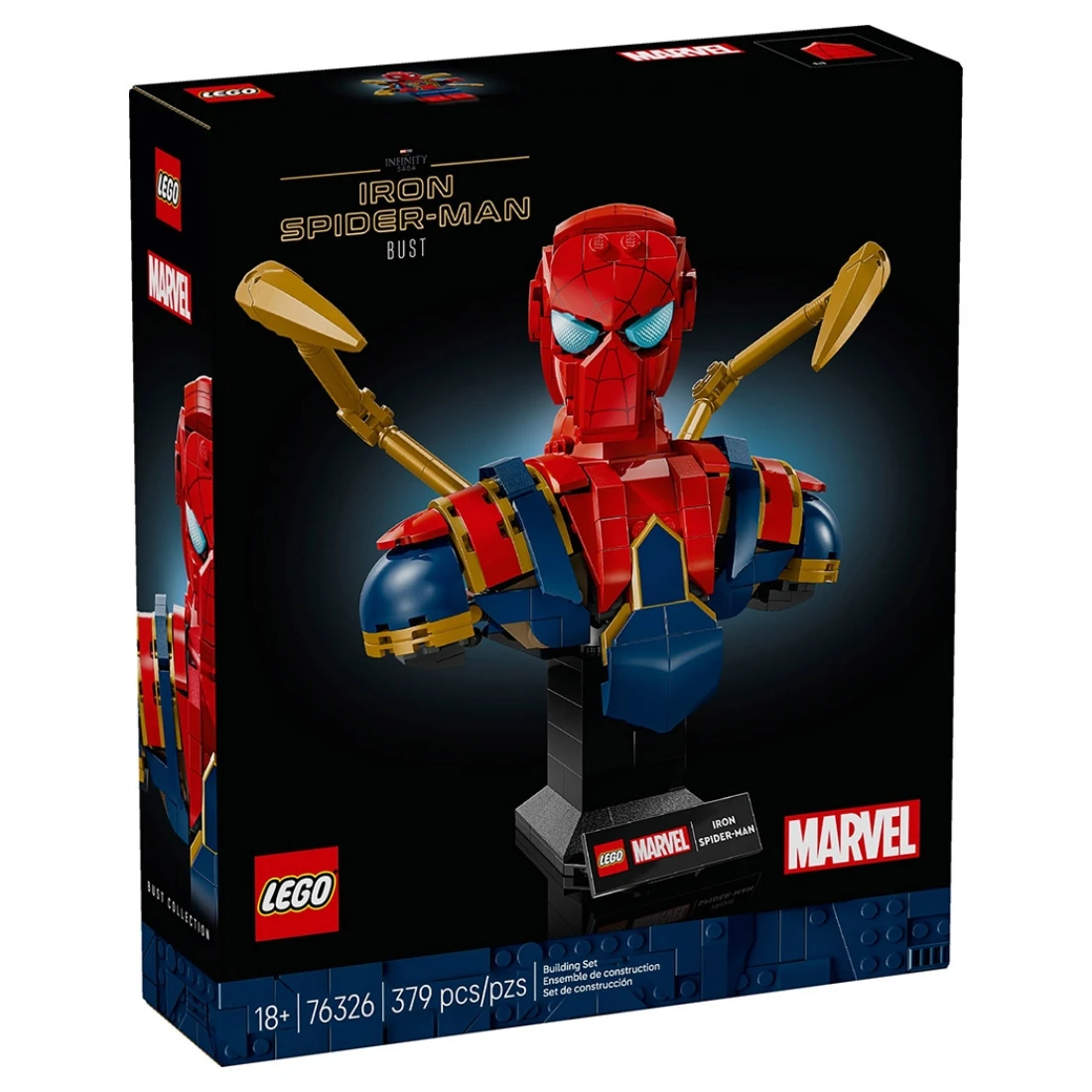Lego 樂高 MARVEL 漫威 76326 鋼鐵蜘蛛人半身像上架