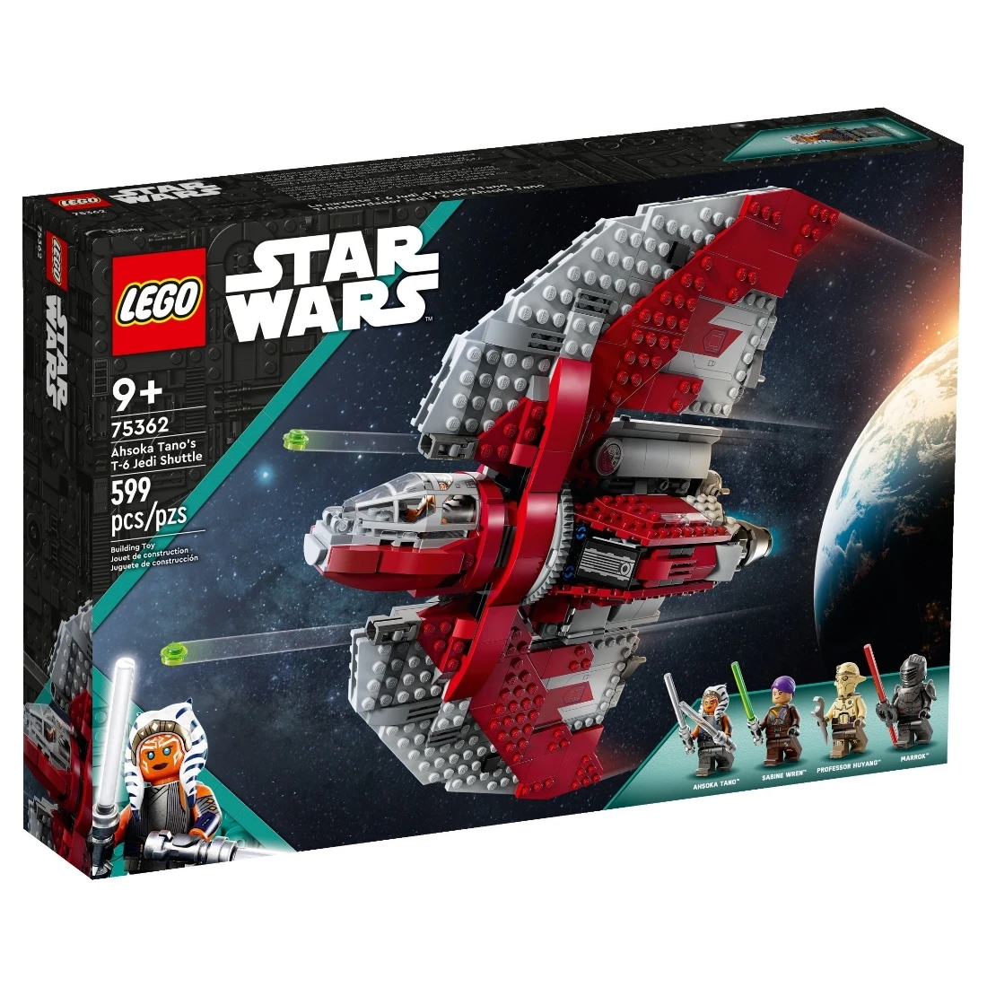 Lego 樂高 Star Wars 星際大戰 75362 亞蘇卡譚諾的 T-6 絕地穿梭機