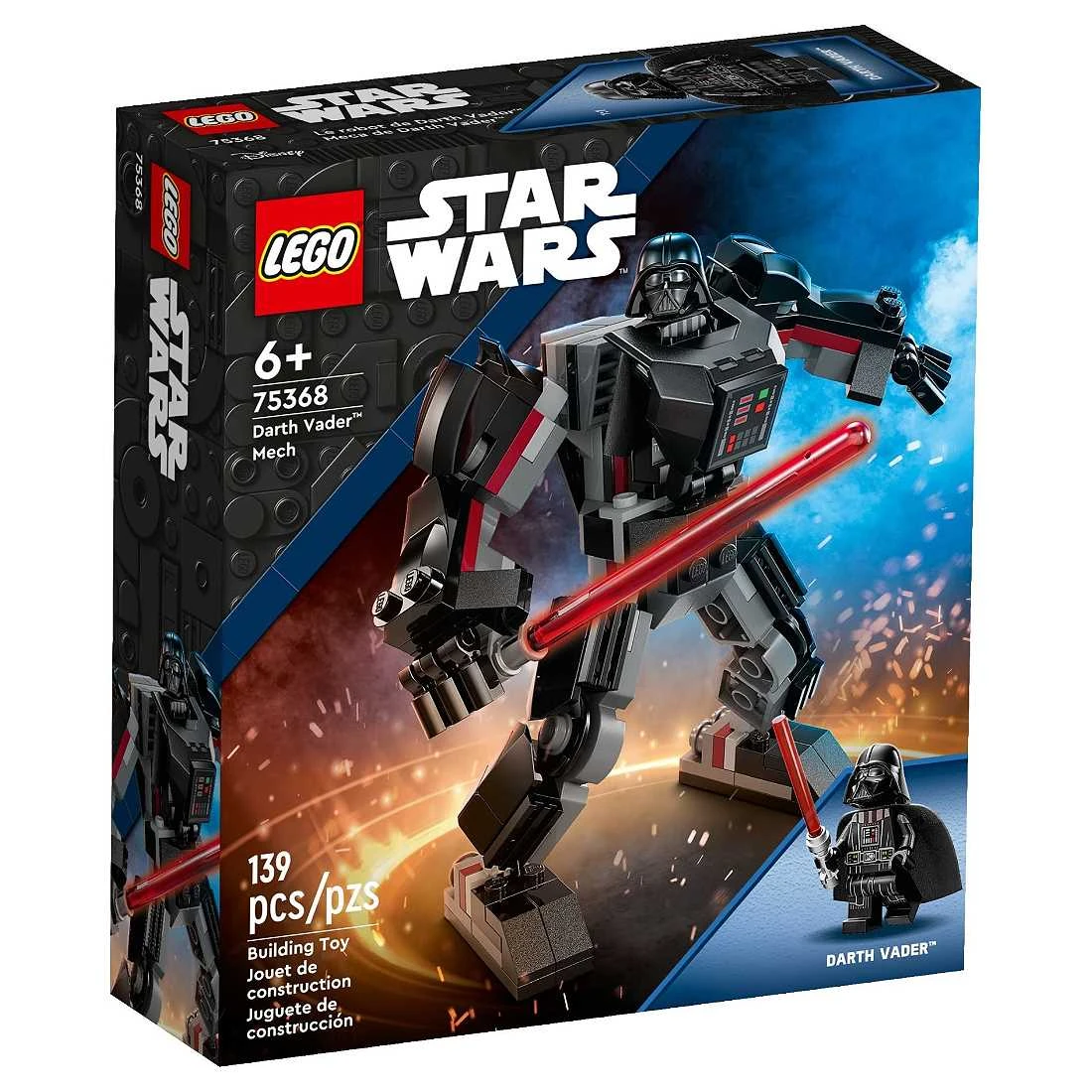 Lego 樂高 Star Wars 星際大戰 75368 達斯維達小機甲