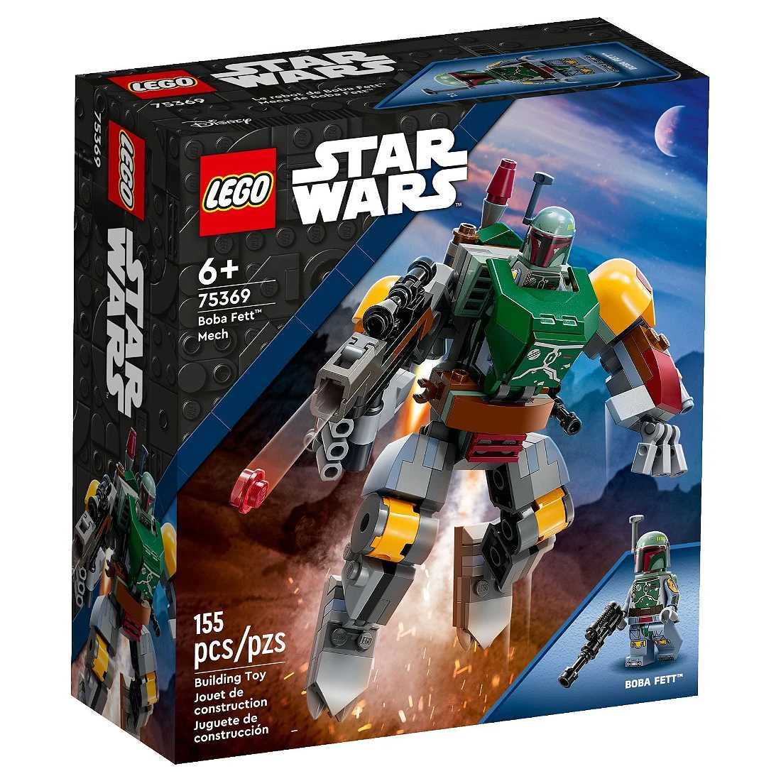 Lego 樂高 Star Wars 星際大戰 75369 波巴費特小機甲