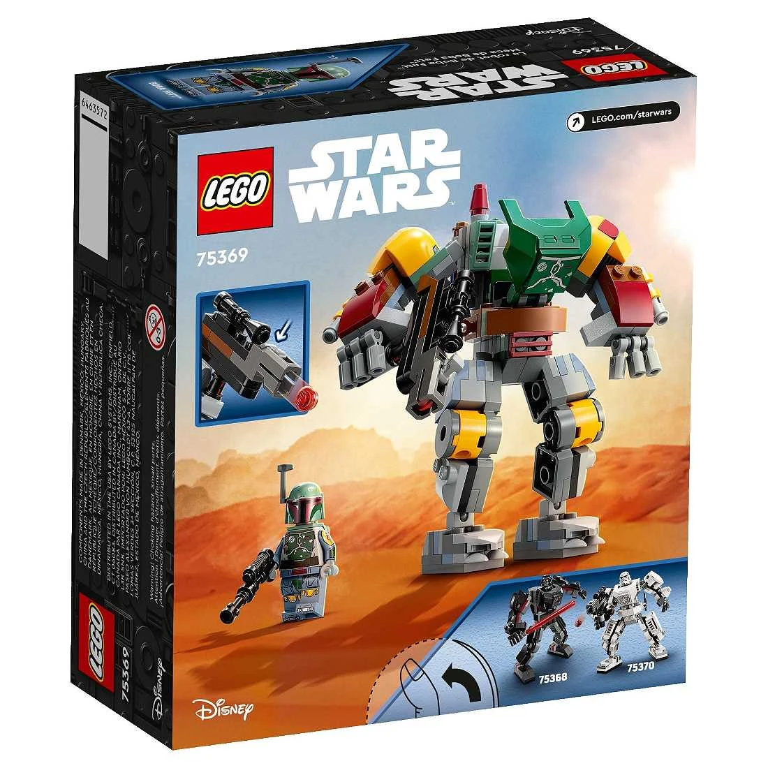Lego 樂高 Star Wars 星際大戰 75369 波巴費特小機甲