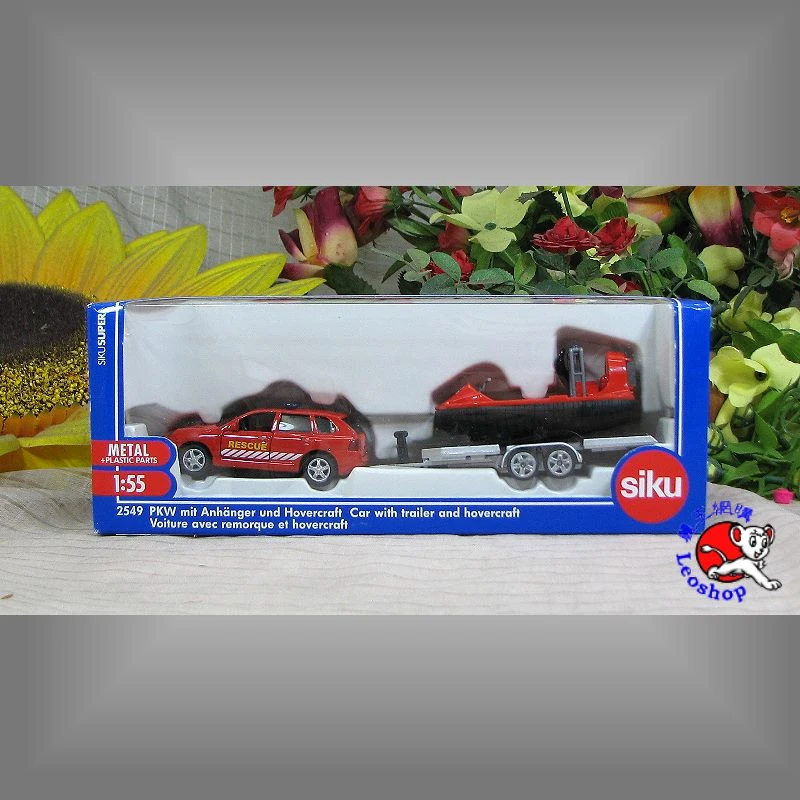 Siku 2549 凱宴救援車+汽艇