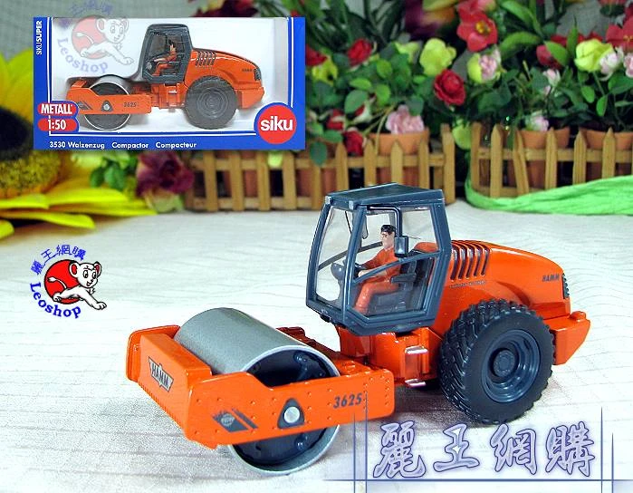 Siku 3530 壓路機 Walzenzug