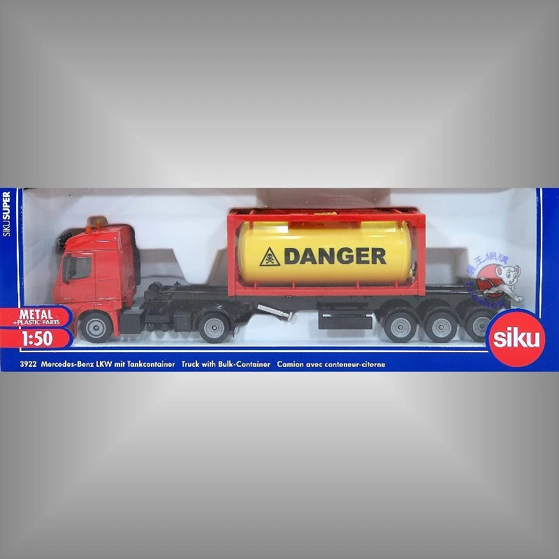 Siku 3922 賓士 氣體運輸卡車