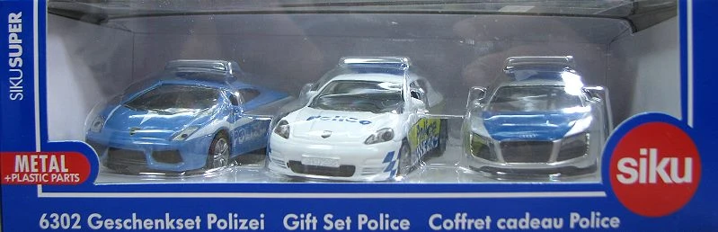 Siku 6302 超級警車禮盒組