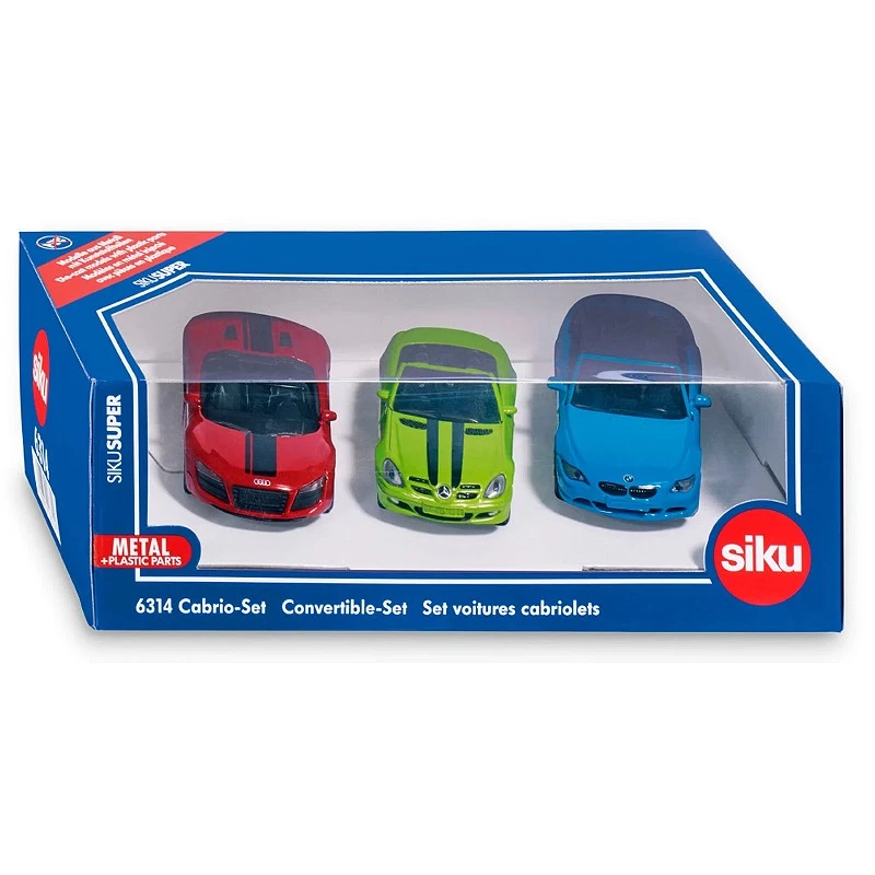 Siku 6314 敞篷跑車組