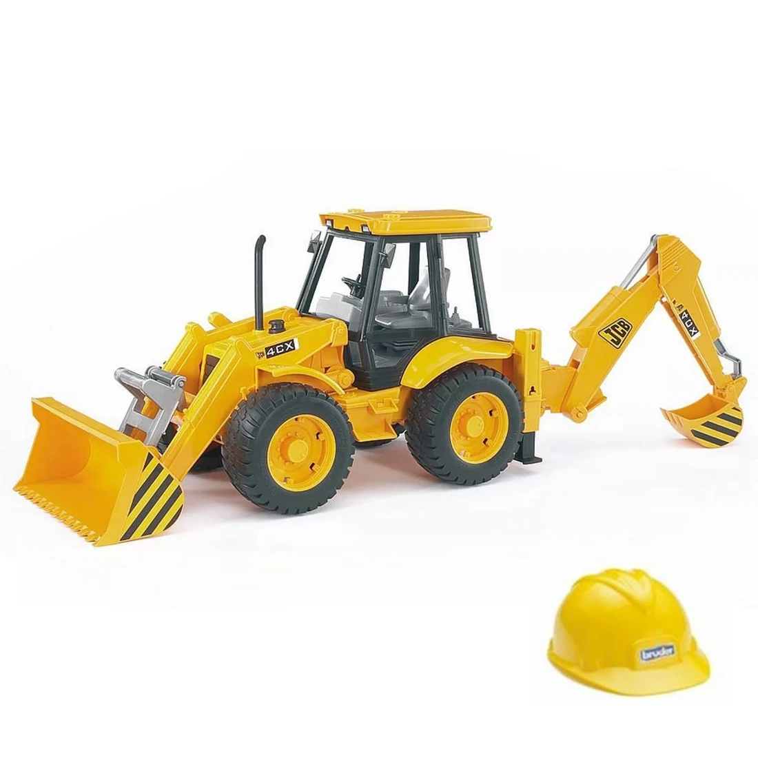 德國 Bruder 1/16 JCB 雙向挖土機 含安全帽特別版