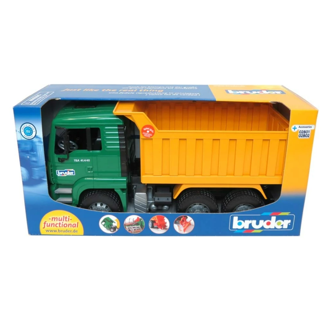 德國 Bruder 1/16 卸貨車 2765
